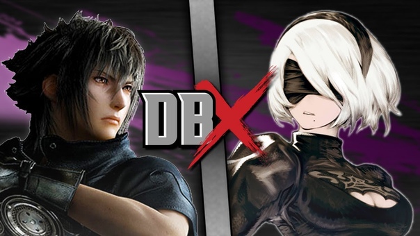 Noctis vs 2 B ( Final Fantasy vs Nie R),