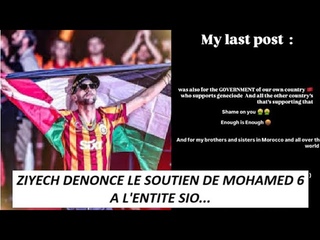 Hakim Ziyech Dnonce Le Soutien Du Maroc A L'Entit Et S'Attire Les Foudres De Ses Frres Marocains