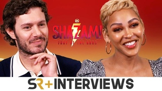 Adam Brody & Meagan Good Interview: Shazam! Fury Of The Gods
