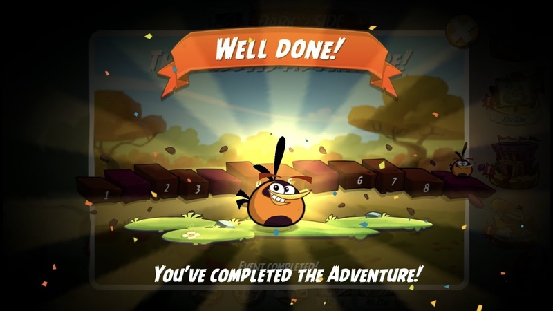 Angry Birds 2 THE BUBBLES ADVENTURE Level 1 8, The Dark