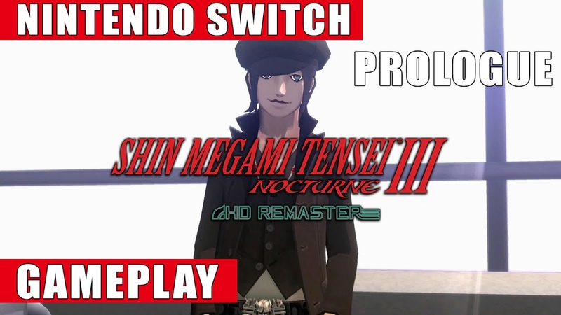 Shin Megami Tensei III Nocturne HD Remaster Nintendo Switch Gameplay,