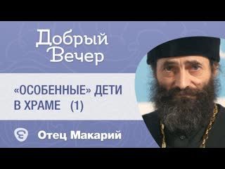 Больные дети в храме: проблема или радость о. Макарий (Маркиш) #особый_ребенок