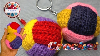 How to Begin Your Crochet Journey: Keychain Ball Tutorial | Easy Crochet Keychain DIY for Beginners