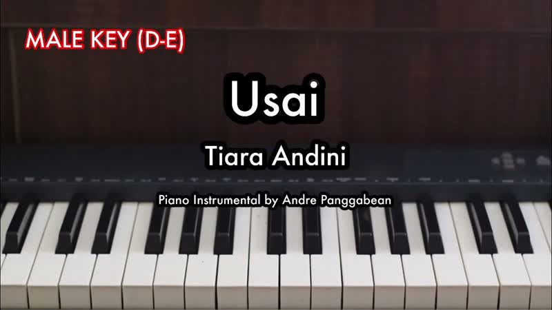 Usai ( NADA PRIA) Tiara Andini, Piano Karaoke by Andre