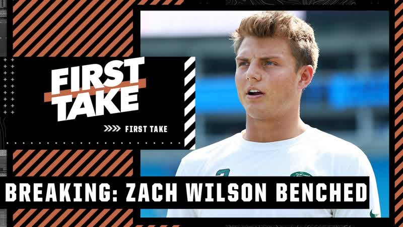BREAKING NEWS: Zach Wilson WILL NOT start for the Jets vs. Bears, First