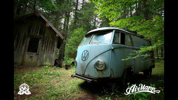 RESURRECTION Rescue of a VW 1955 panelvan Forest
