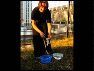 Olena Pidhrushna Ice Bucket Challenge. Kyiv, Sep 3 2014 / Олена Підгрушна Ice Bucket Challenge.