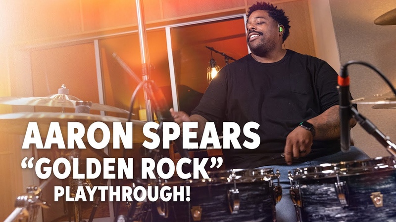 Aaron Spears Drum Playthrough: Golden Rock by Dory