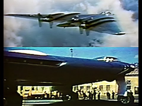The Story of the Northrop YB 49 Flying Wing Restored Color