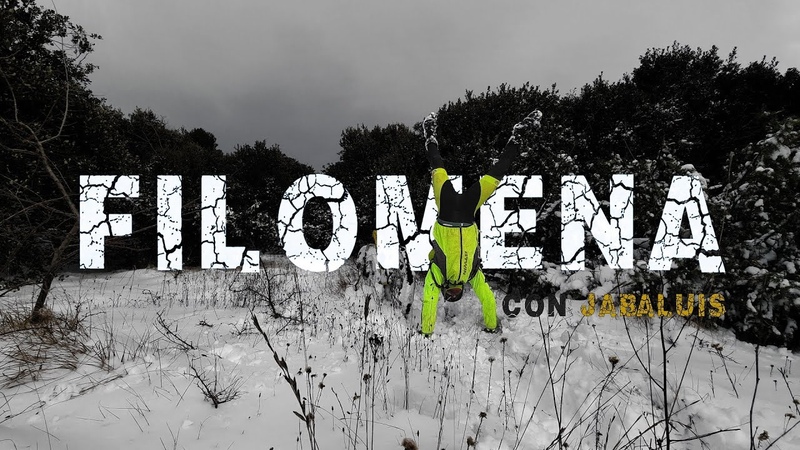 FILOMENA: DIA 2 CON JABALUIS, VALDIZARBE, NAVARRA FAT BIKE,