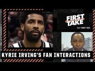 Stephen A.: I COMPLETELY support Kyrie heckling back the fans! | First Take
