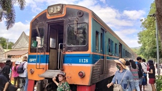 канчанабури. просто мост через реку квай ч.1 станция กาญจนบุรี kanchanaburi