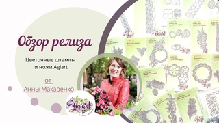 Обзор дизайнерской посылки Agiart. Релиз апрель 2021 г