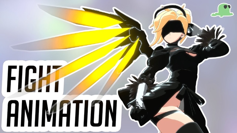 Mercys Fantasy ( Overwatch Fight