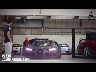 Bugatti Chiron in Qatar signed for Tamim Al Majd