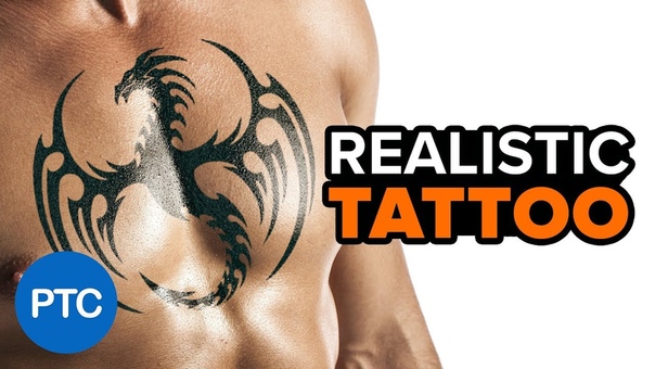 How to Add REALISTIC Tattoo in Photoshop Fake Tattoo Photoshop