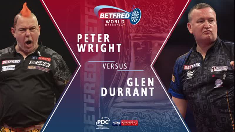 2020 Matchplay Round 2 Wright vs