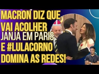 PODE RIR: Janja vai ficar com Macron em Paris e atletas riem das roupas dela!
