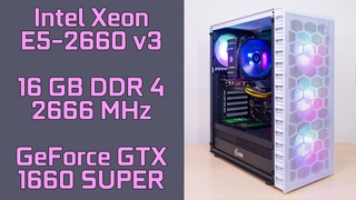 Intel Xeon E5-2660 v3 and nVidia GeForce GTX 1660 Super (Gigabyte) Gaming Test