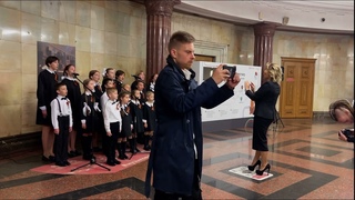 «Песни Победы»(1часть #музыкавметро) Всероссийский Детский Новый Хор  @T-A-L-I