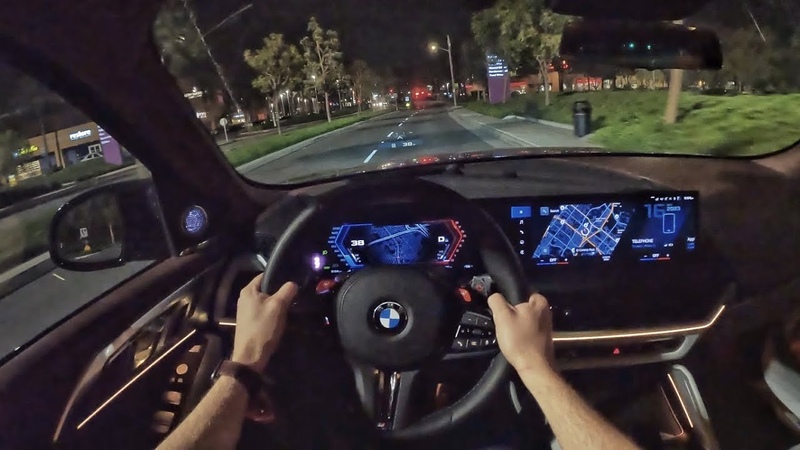 2023 BMW XM POV Night Drive (3 D Audio)(