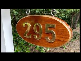 Make an Address Plaque