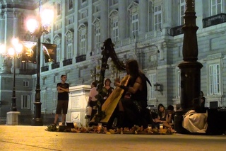 Victor Santal - Harp set part II (Palacio Real, Madrid ) HD