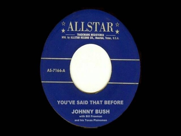 Johnny Bush Youve Said That Before ( Allstar