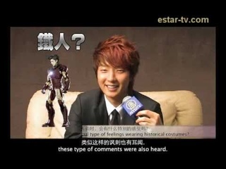 新唐人E*Star专访李準基(上) Interview with Lee Jun Ki 이준ƽ