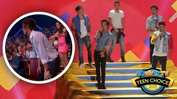 One Direction Open Teen Choice 2013 with Best Song Ever Harry Styles
