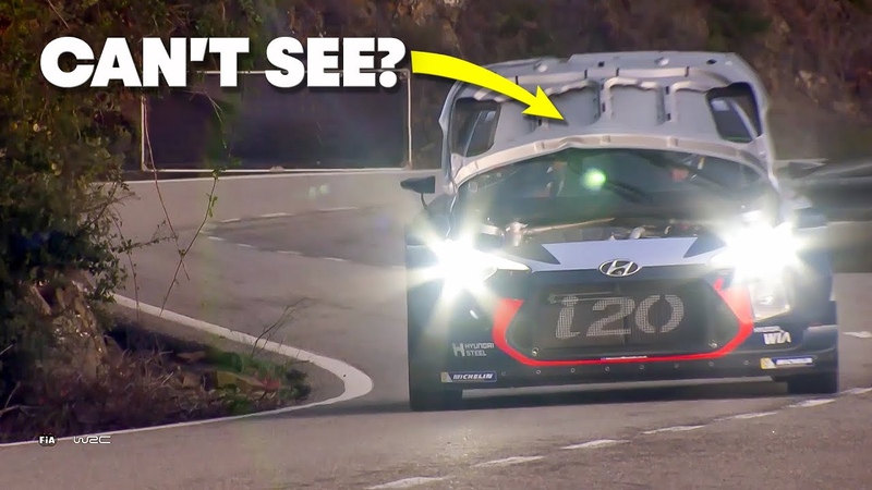 No Visibility, No Problem Driving Blind in the World Rally