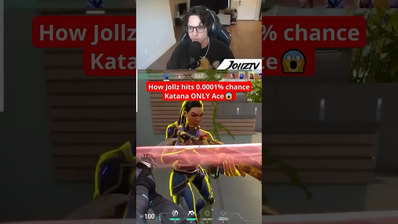How Jollz hits 0. 001 chance Katana ONLY