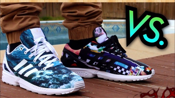 Graphic Adidas Zx Flux On