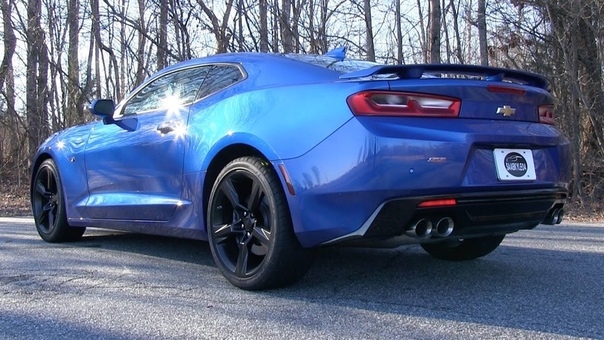 Pure Sound: 2016 Chevrolet Camaro SS w, Dual Mode Exhaust ( Cold Start, Revs,