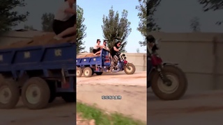 Double EXEL electric tricycle full of power drive on rural areas farmer’s good helper part242