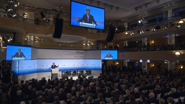 Secretary Kerry Delivers Remarks at 52nd Munich Security