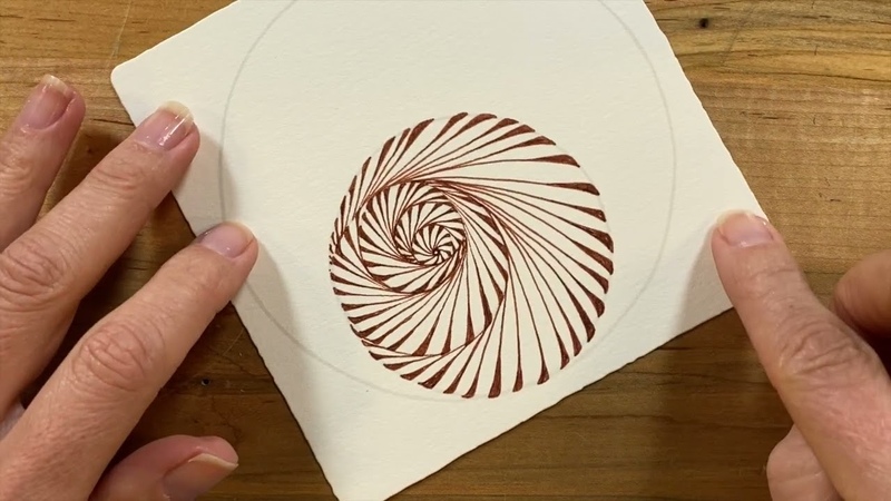 Zentangle Project Pack No. 22 Day 08 ( The 12 Days of Zentangle