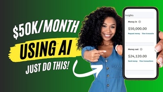 How to make MONEY with Ai for FREE $50,000/month