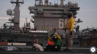 Two U.S. Aircraft Carriers Drill in the South China Sea
