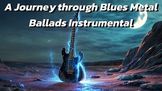 Blues Metal Ballad | A Journey through Blues Metal Ballads  #Instrumental #backingtrack