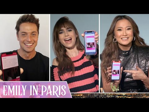 The Emily In Paris Cast Finds Out Which Characters They Really