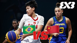 Brazil  vs. China  | Women's Bronze Medal Game (Re-Live) | ANOC World Beach Games 2019