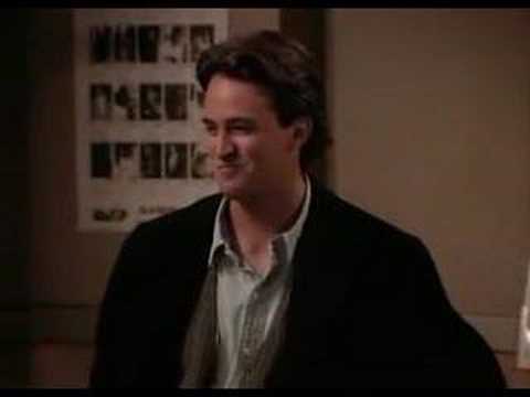 Friends Chandler choking on