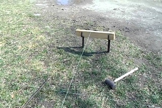 Разбивка контура сооружения с обносками Д-45