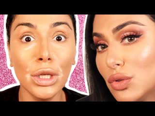 I TRIED a Full Glam Tutorial In Arabic  |