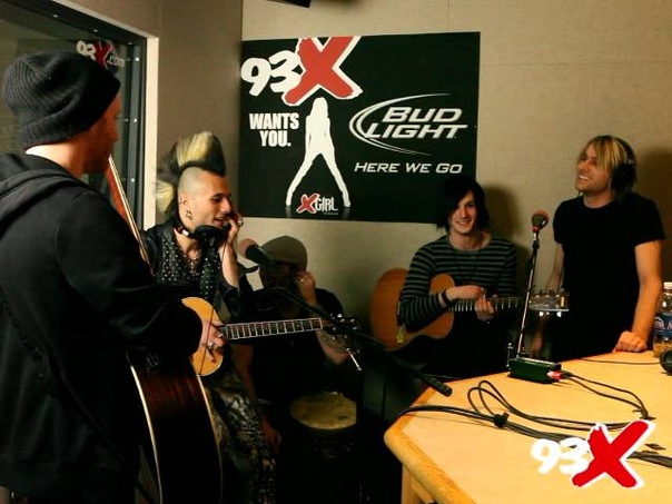 My Darkest Days in studio at 93