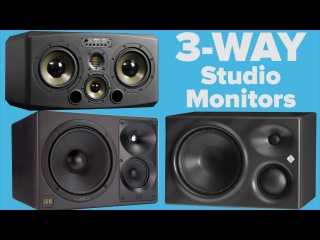 3-Way Studio Monitors ADAM S3X-H vs. Neumann KH310A Event 2030 Сравнение и обзор