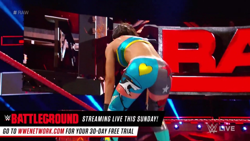 Bayley против Alexa Bliss Raw July от
