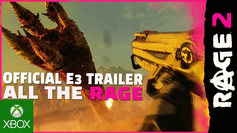 RAGE 2 Official E3 All the RAGE