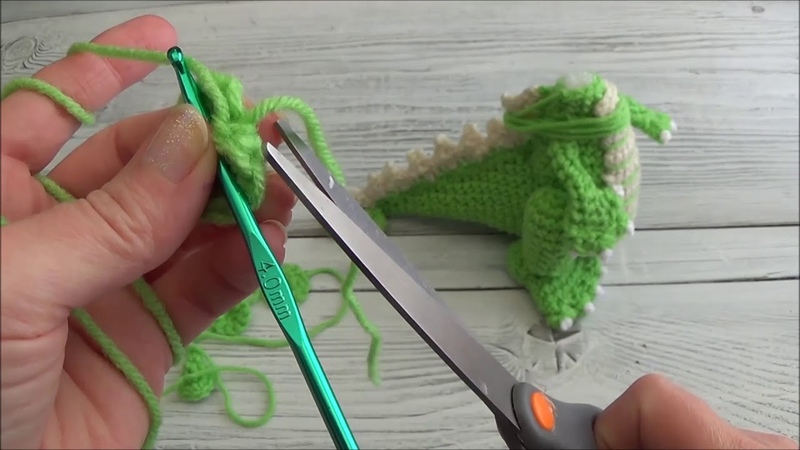 Crochet Along Small But Mighty Dragon Part 14 Ears amd